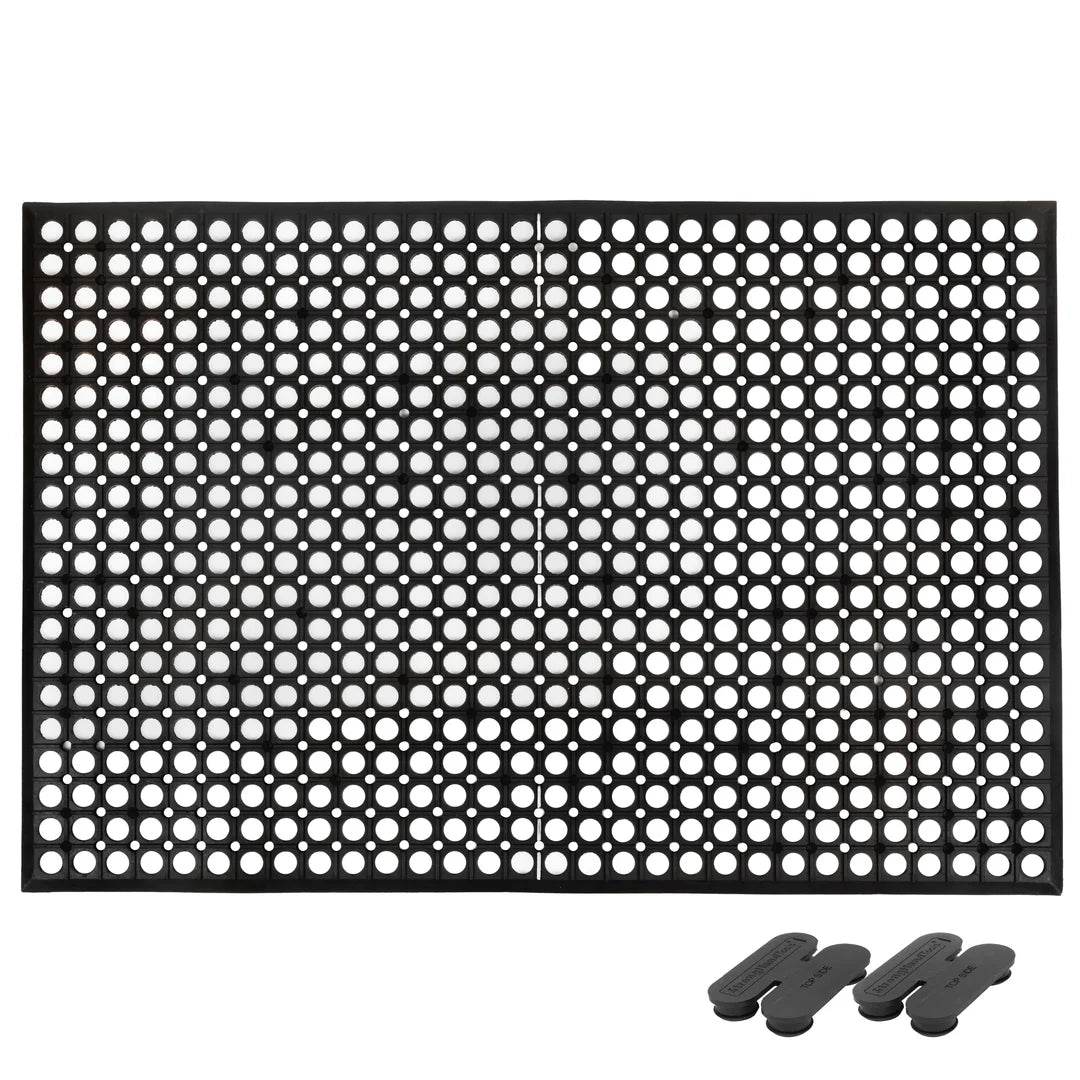 Anti-fatigue Floor Mats w/Connecting Buckles, 310 mm x 915 mm