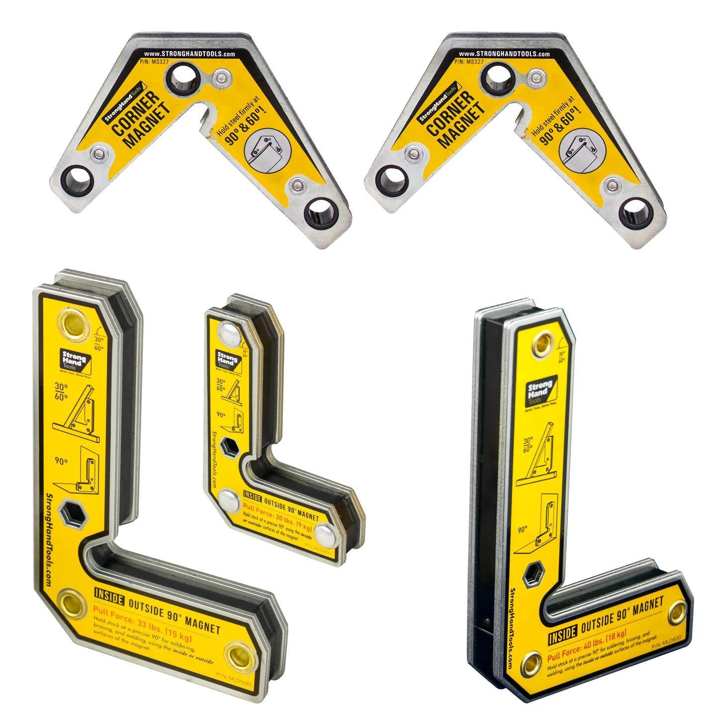 Corner & Angle Essential Magnets – Strong Hand Europe