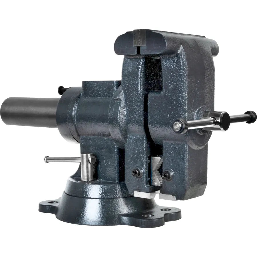 Vise with 360° Rotating Jaw & Base, 16 mm Mounting