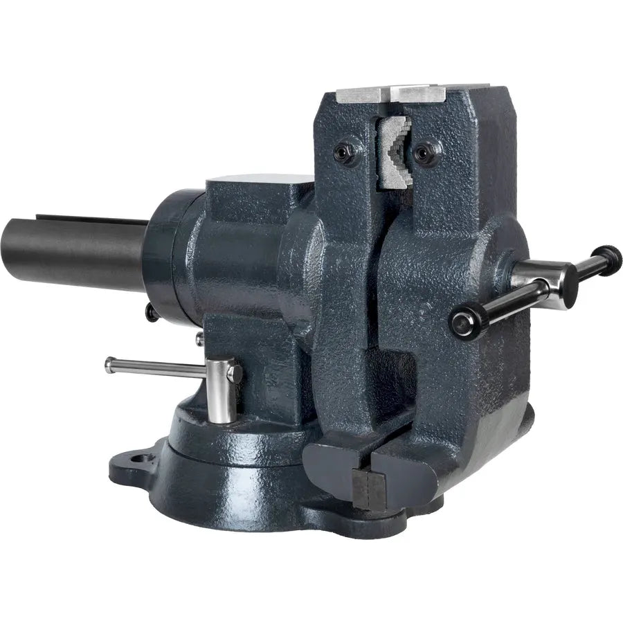 Vise with 360° Rotating Jaw & Base, 16 mm Mounting