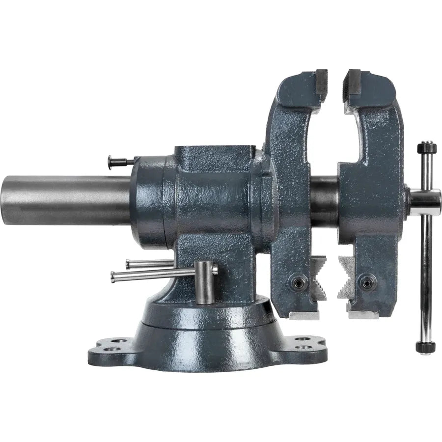 Vise with 360° Rotating Jaw & Base, 16 mm Mounting