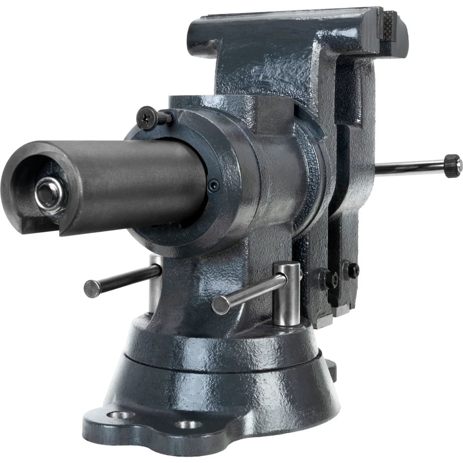 Vise with 360° Rotating Jaw & Base, 16 mm Mounting