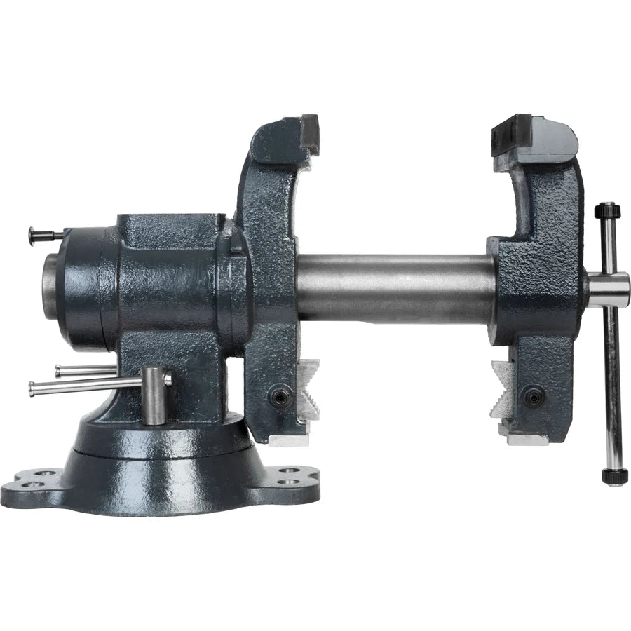 Vise with 360° Rotating Jaw & Base, 16 mm Mounting