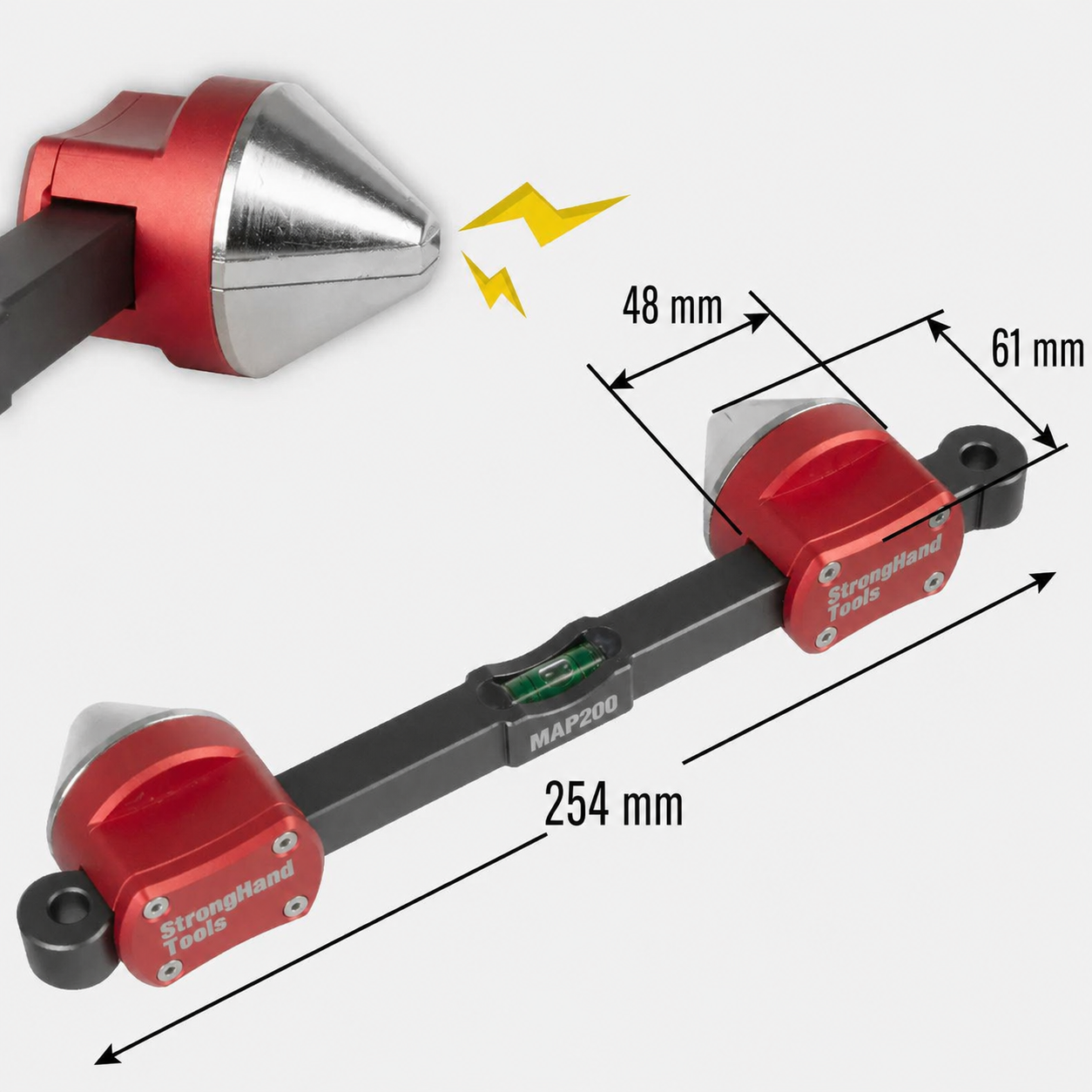 Pipe Alignment Clamp + Magnetic Alignment Pin