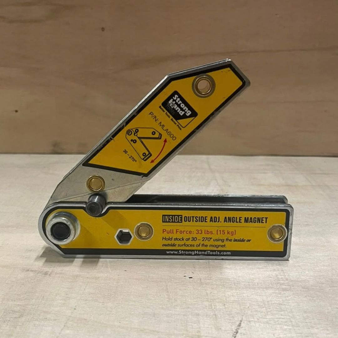 Inside Outside Angle Magnet, Adjustable, 156 mm (Used for Demo)