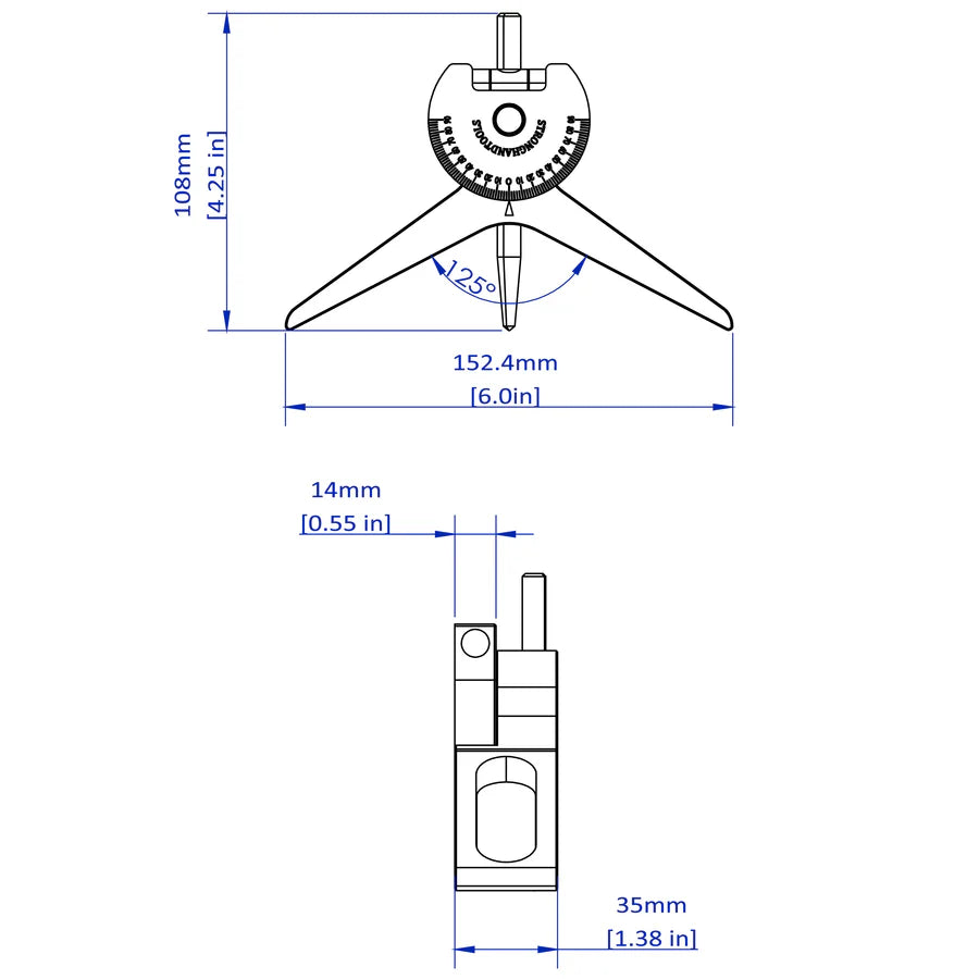 Magnetic Pipe Centering Head/Alignment Pin Combo Kit