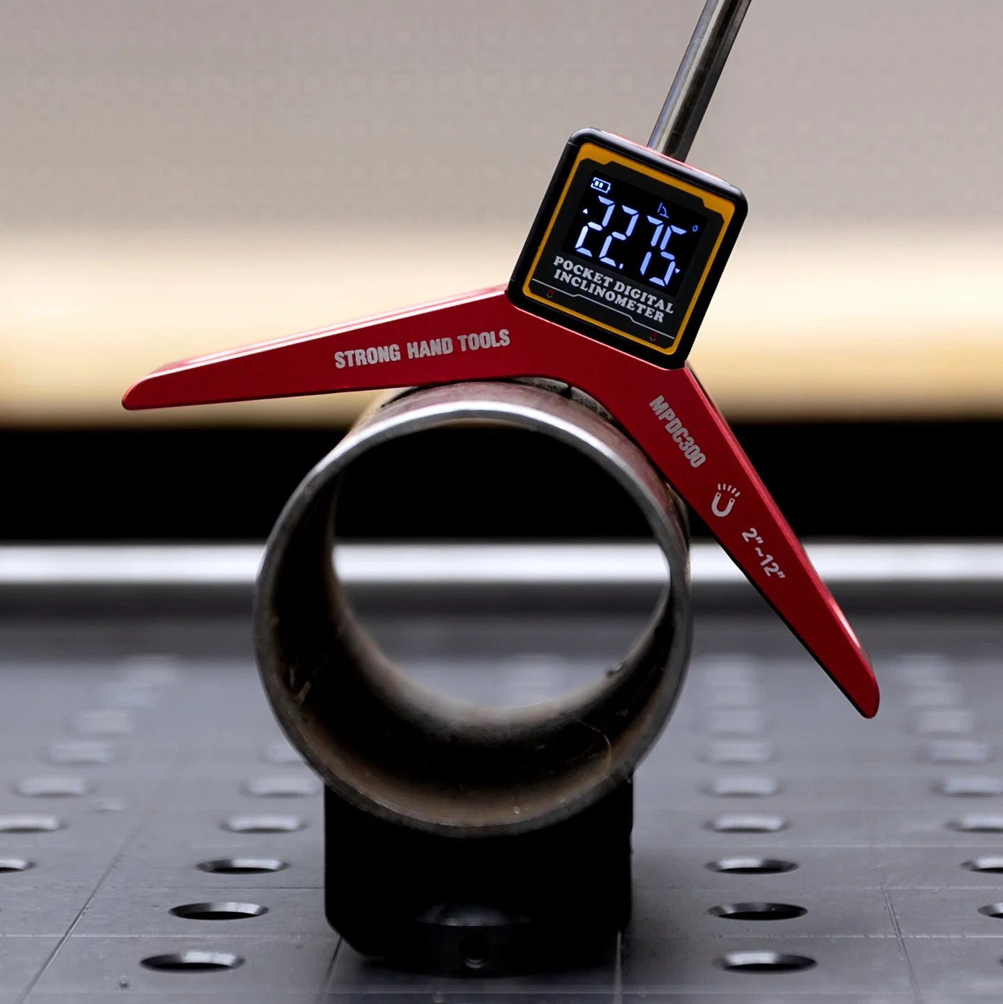 Magnetic Pipe Centering Head, Digital Precision Model