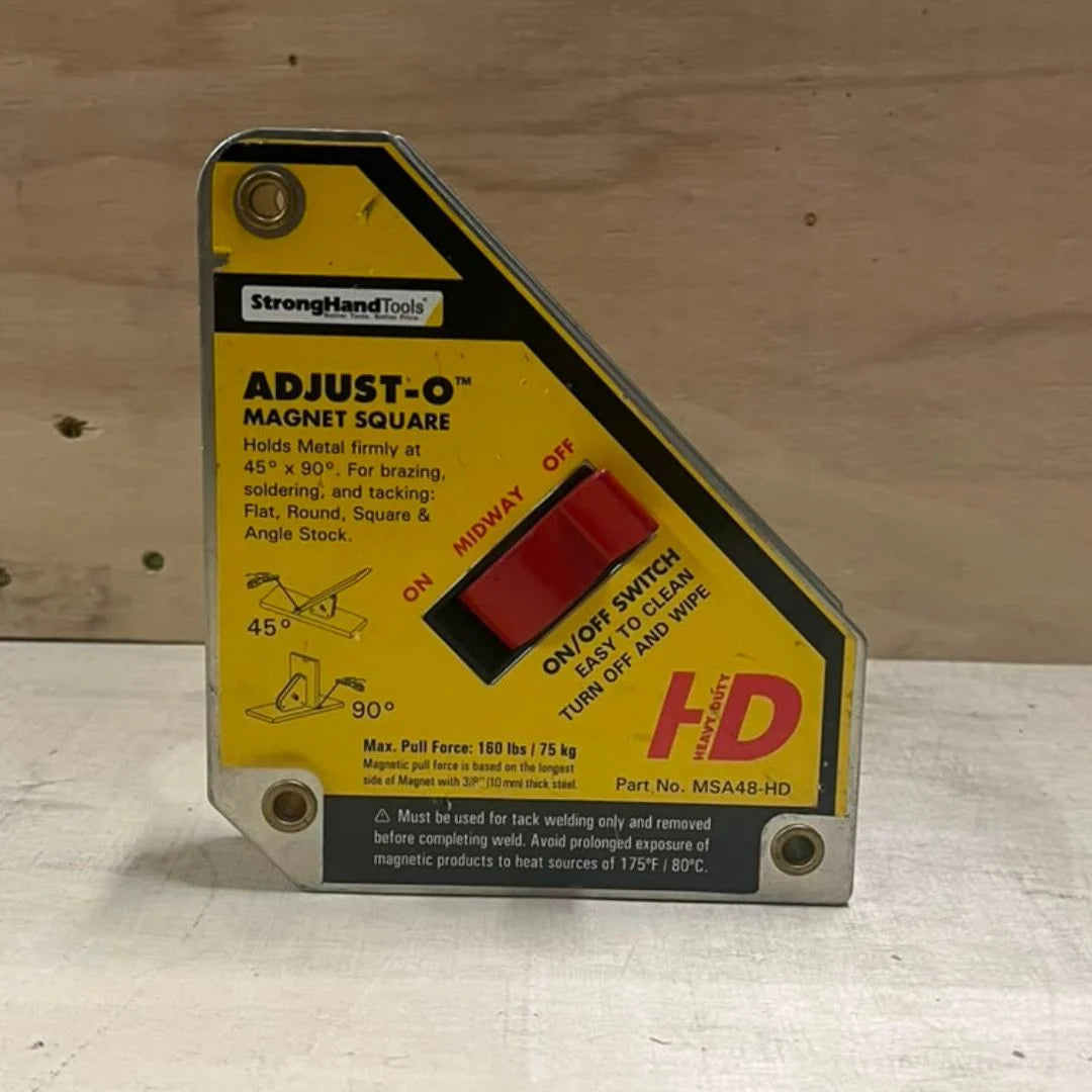 Adjust-O™ Magnet Square, 75 kg Pull Force, ON/OFF (Used for Demo)