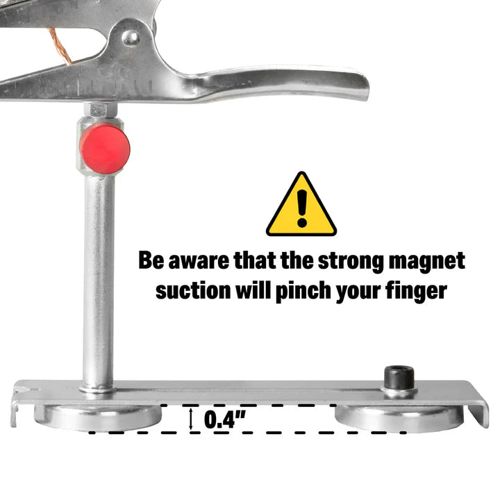 Load image into Gallery viewer, Magnetic Grounding Spring Clamp
