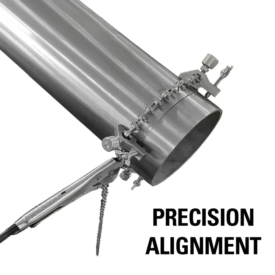 Python Chain Pliers + Pipe Alignment Clamp