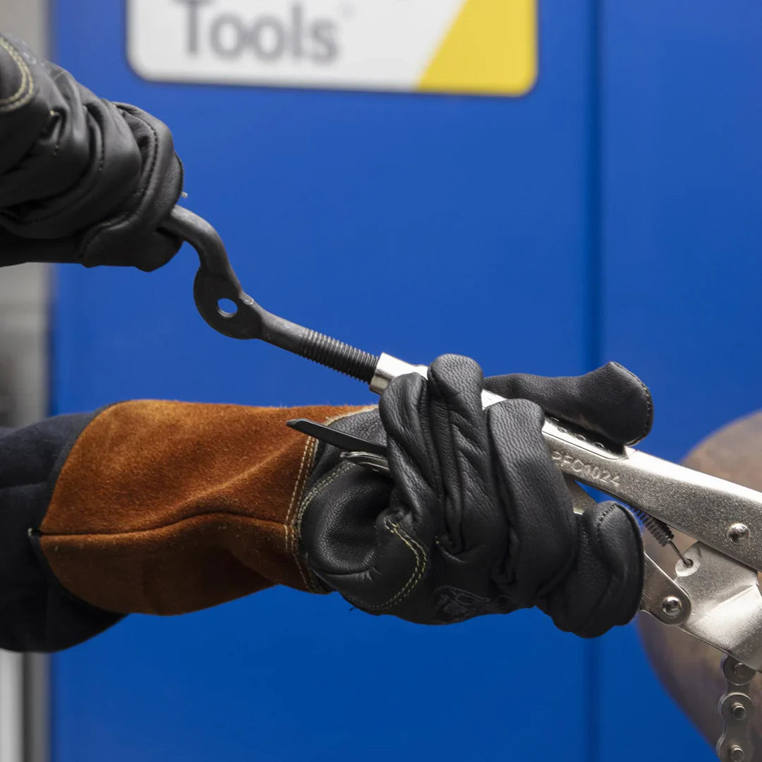 Python Chain Pliers + Pipe Alignment Clamp
