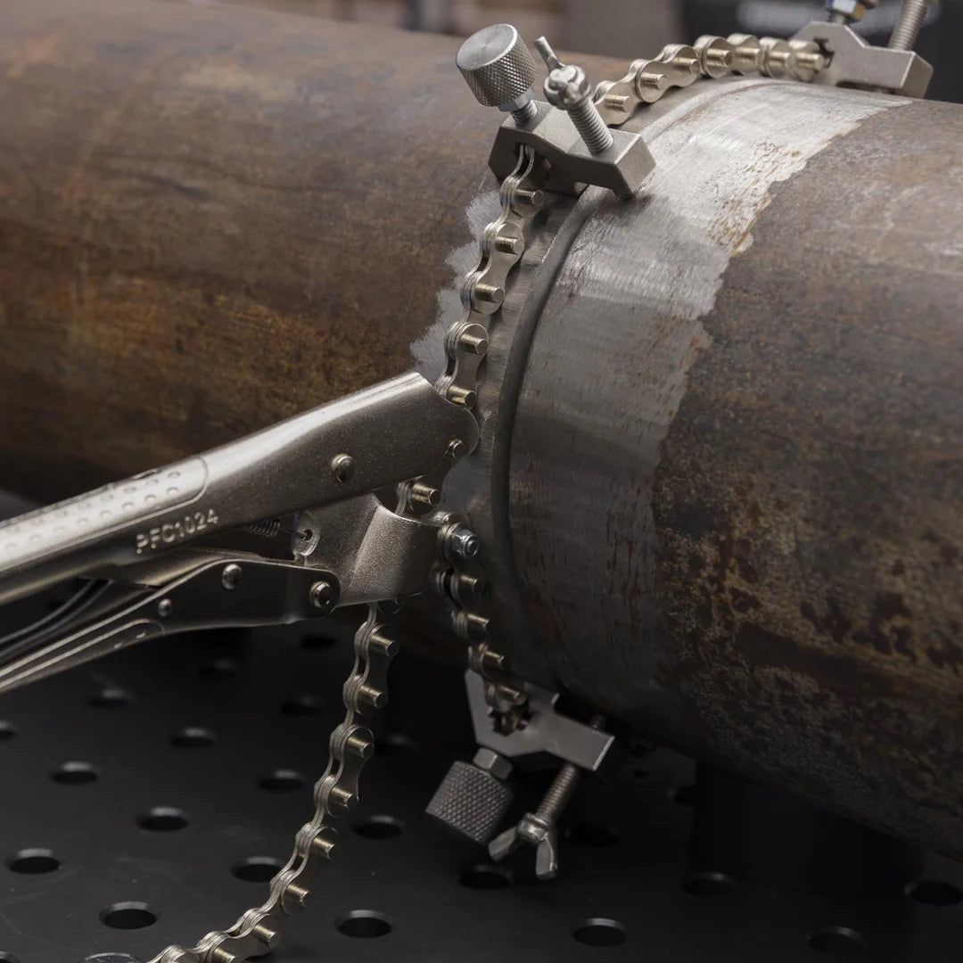 "The Python" Pipe Alignment Chain Pliers