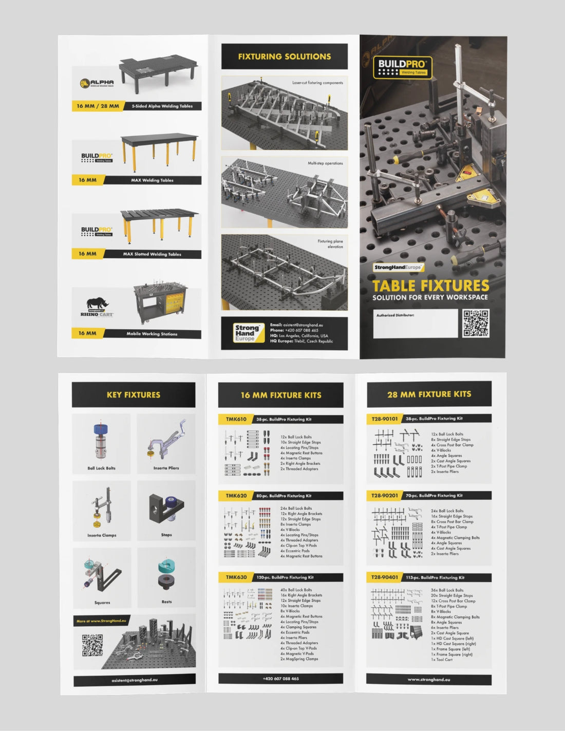 BuildPro Fixtures Trifold Brochure