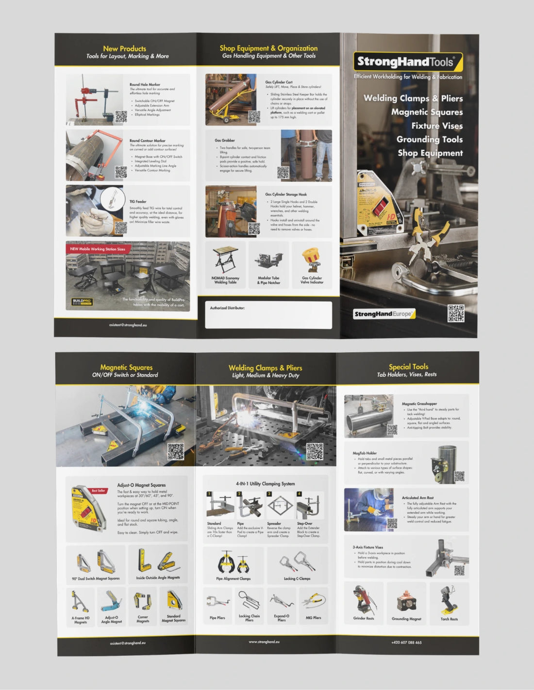 Strong Hand Tools Trifold Brochure