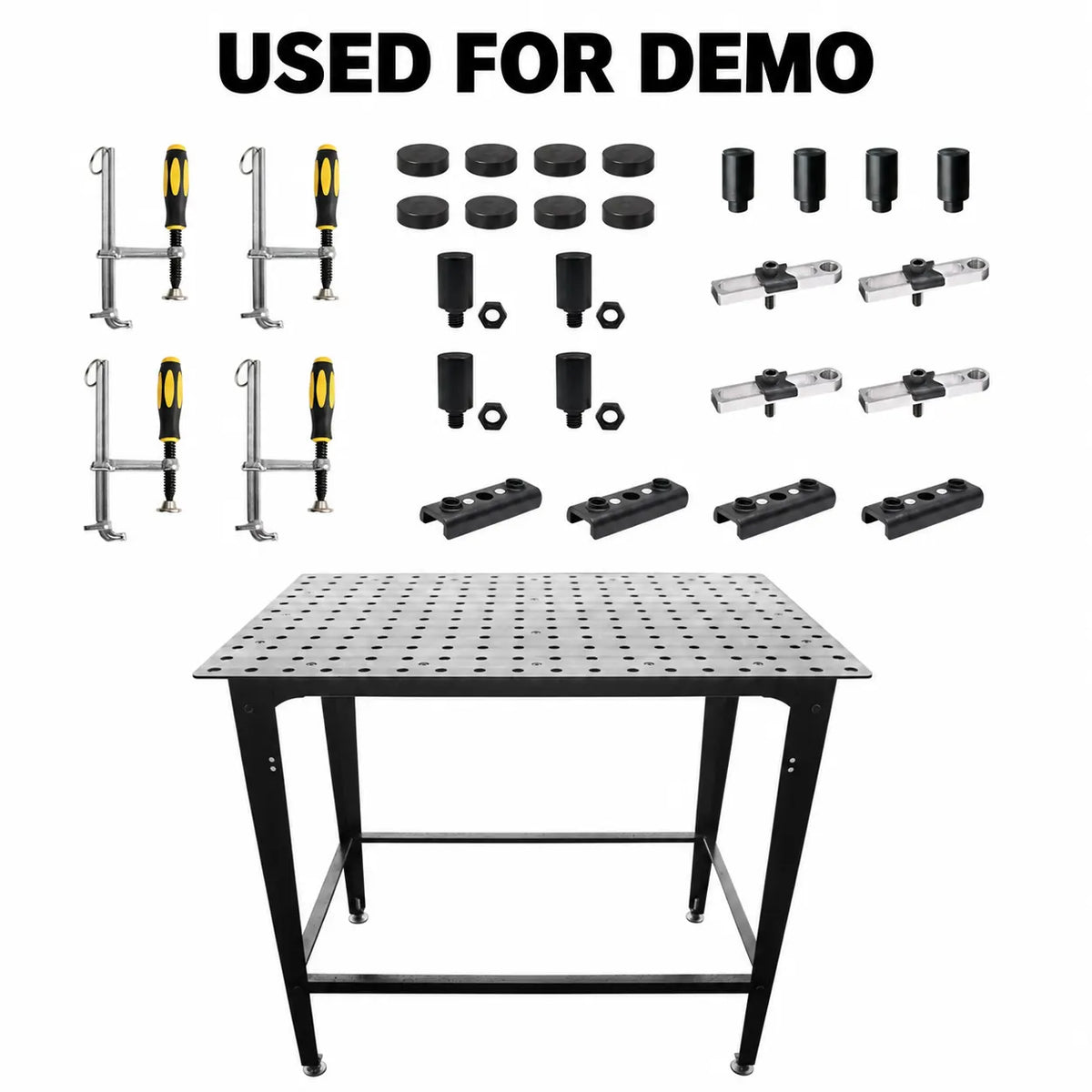 FixturePoint Welding Table + 28pc. Clamping Kit (Used for Demo)