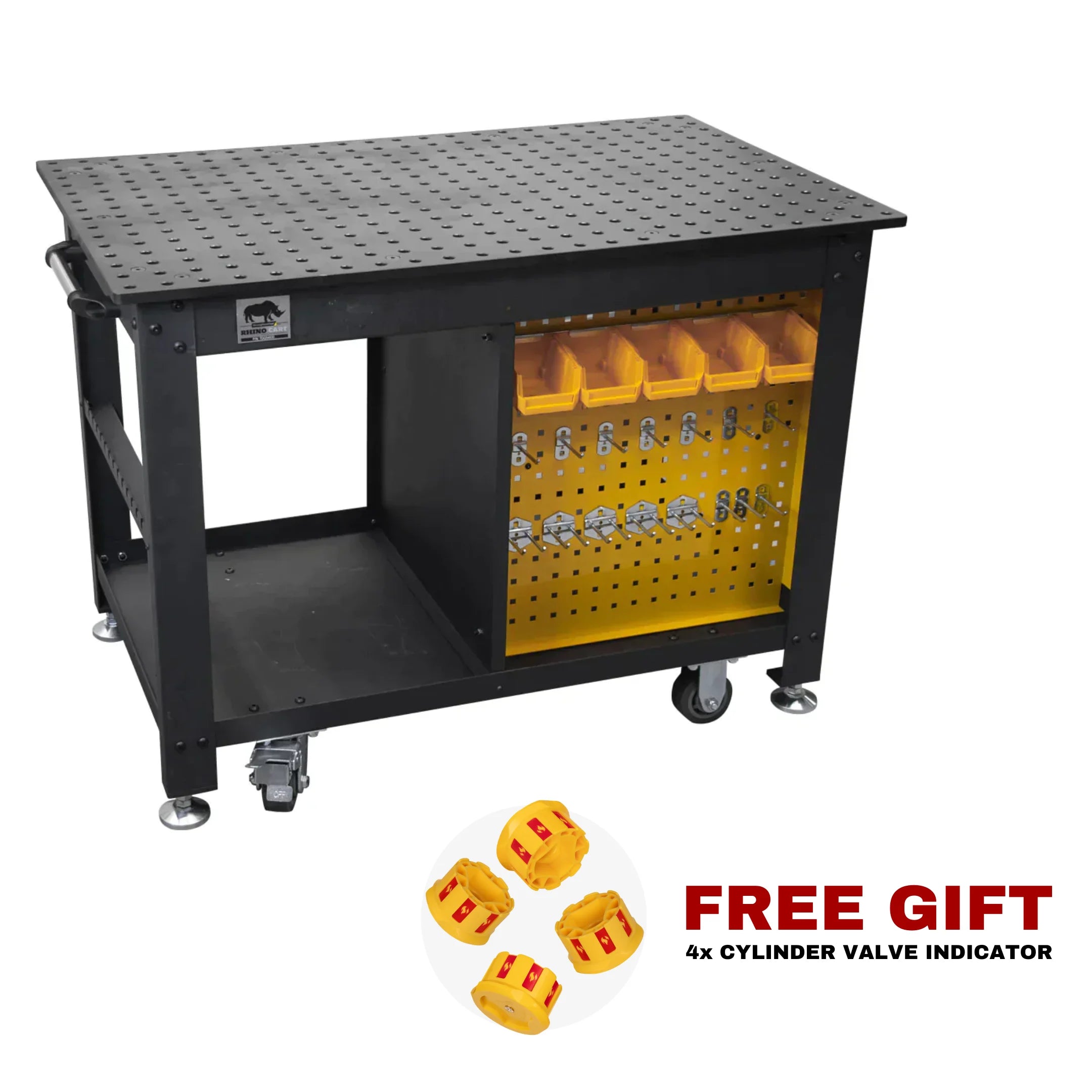 Rhino Cart 1200x750 mm Mobile Work Station