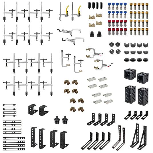 146-pc. Fixturing Kit, Fit 16 mm Holes