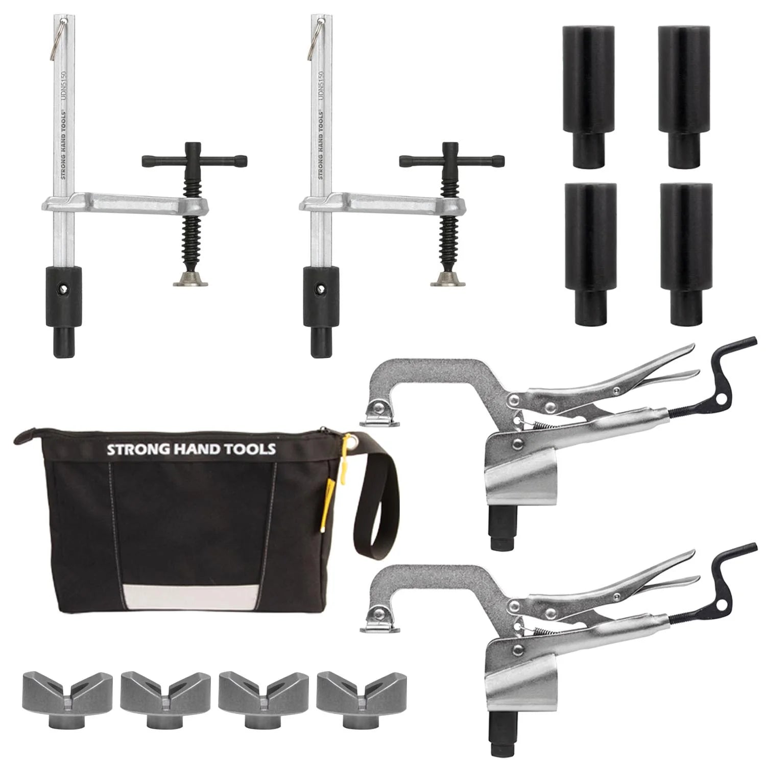 The Scout Pouch 12-pc. Clamping Kit w/ Tool Pouch – Strong Hand Europe