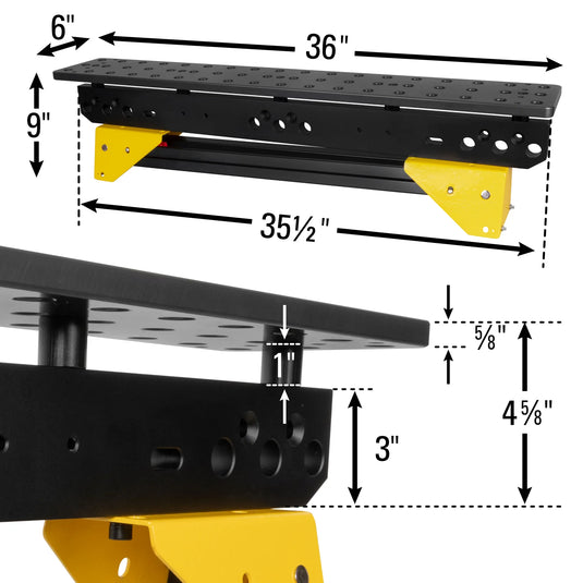 Scout 36, Sawhorse Kit (900x150 mm) - 16 mm System