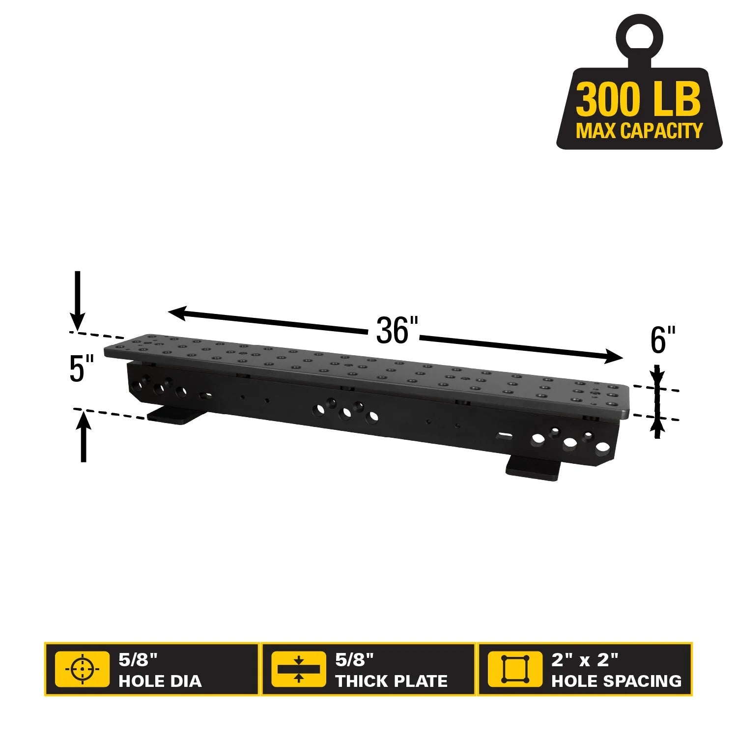 Scout 36, Sawhorse Kit (900x150 mm) - 16 mm System