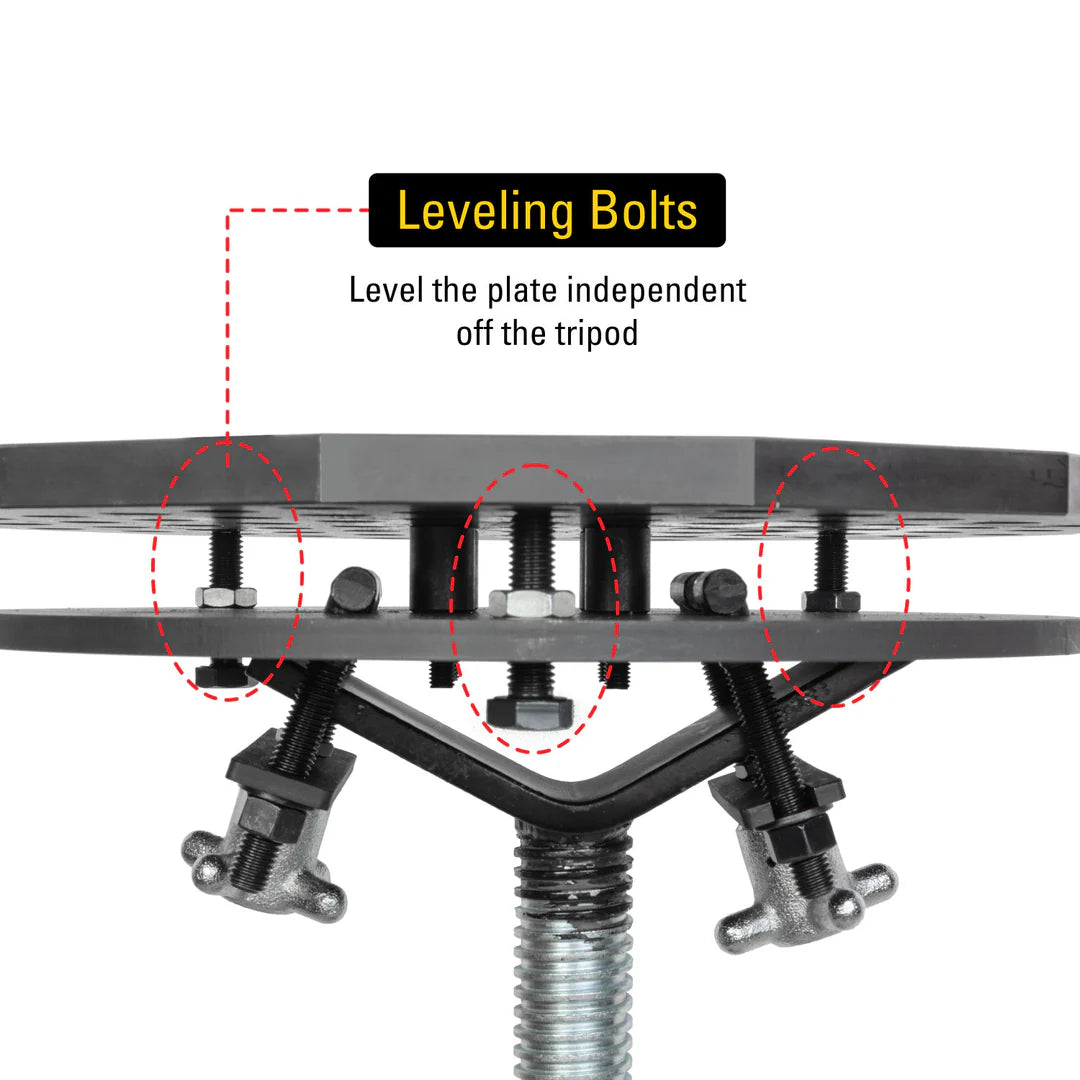 Scout Tripod, 356 mm Diameter, Work Stand, 16 mm System