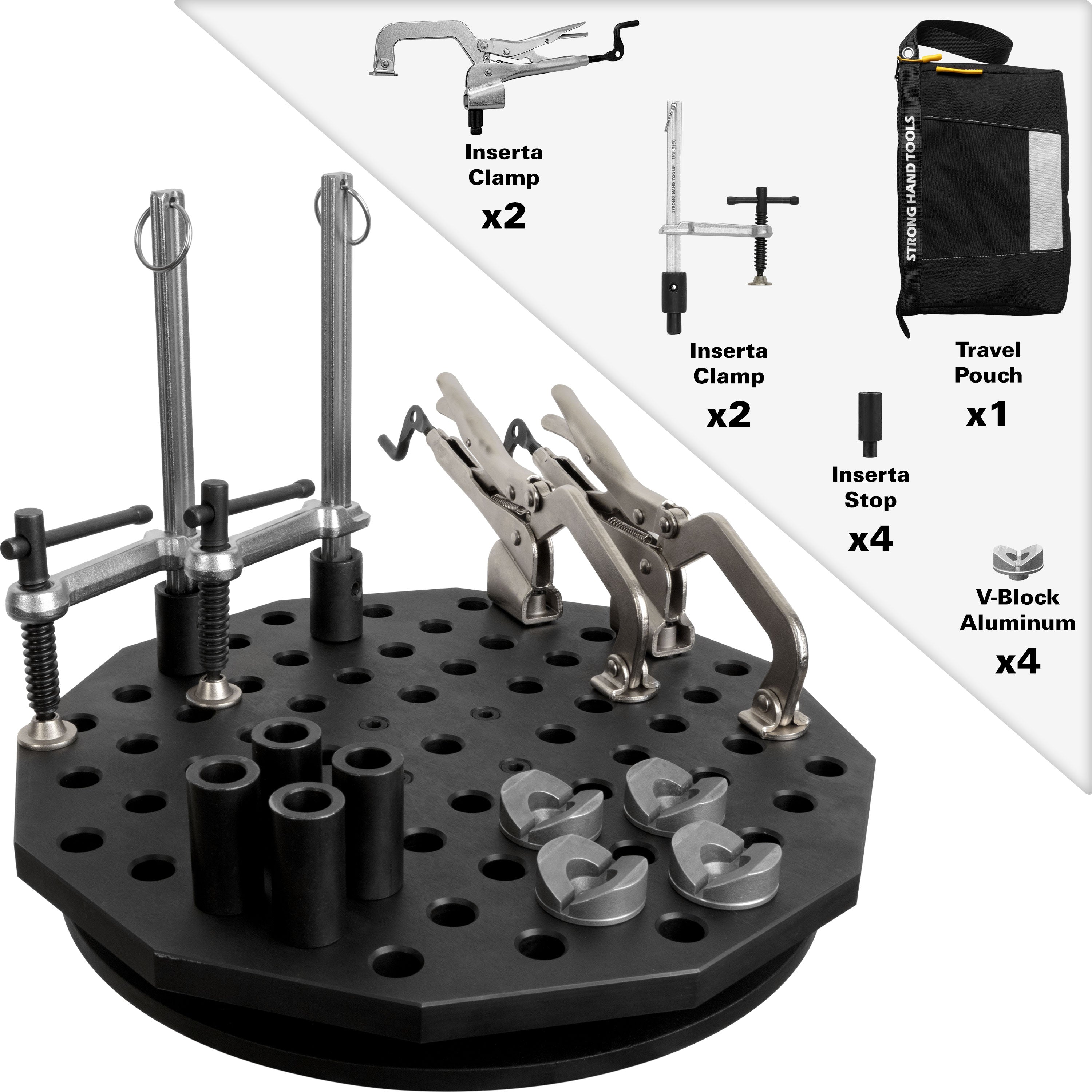Scout Tripod, 356 mm Diameter, Work Stand, 16 mm System
