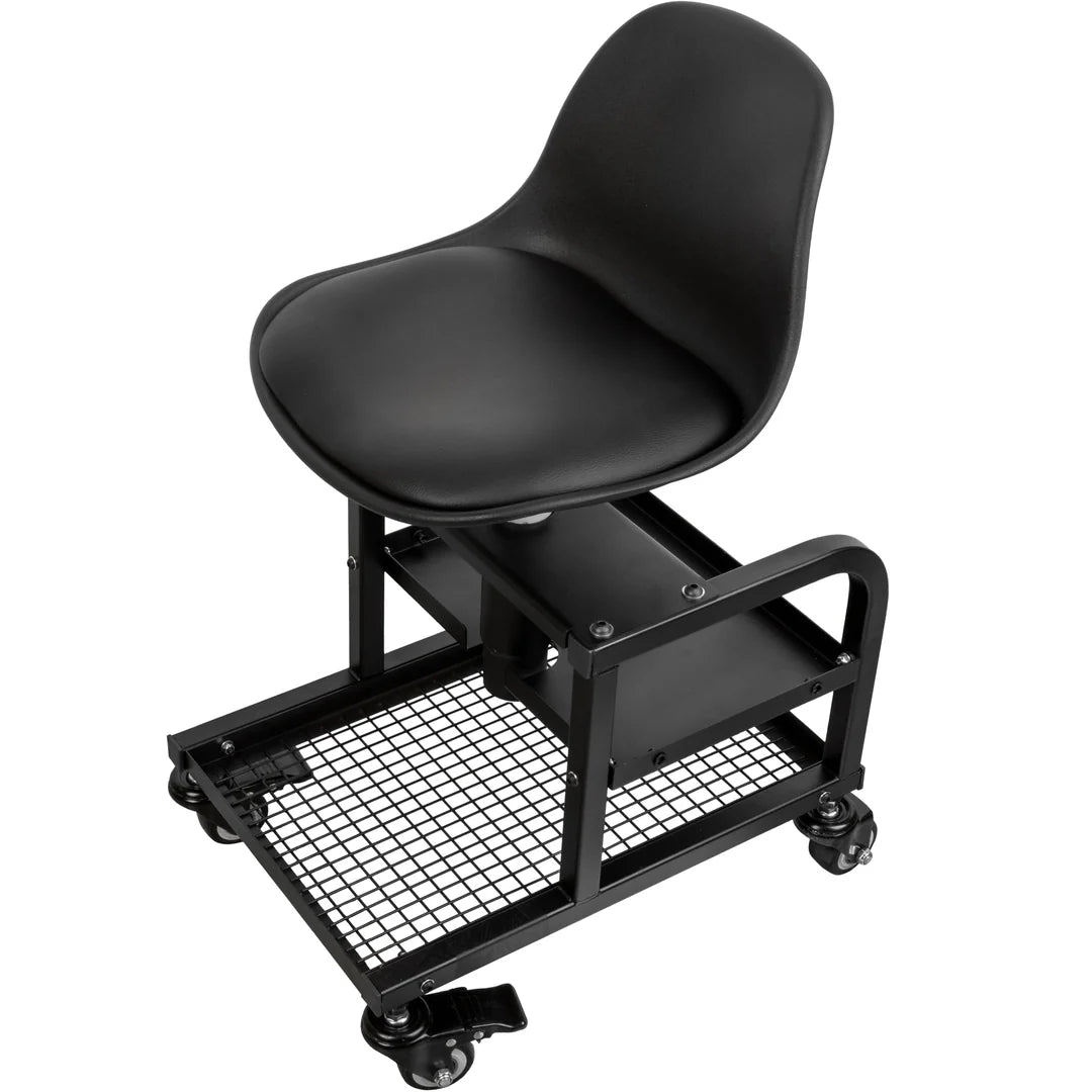 Cushioned Work Rover Stool, Four Wheels – Strong Hand Europe