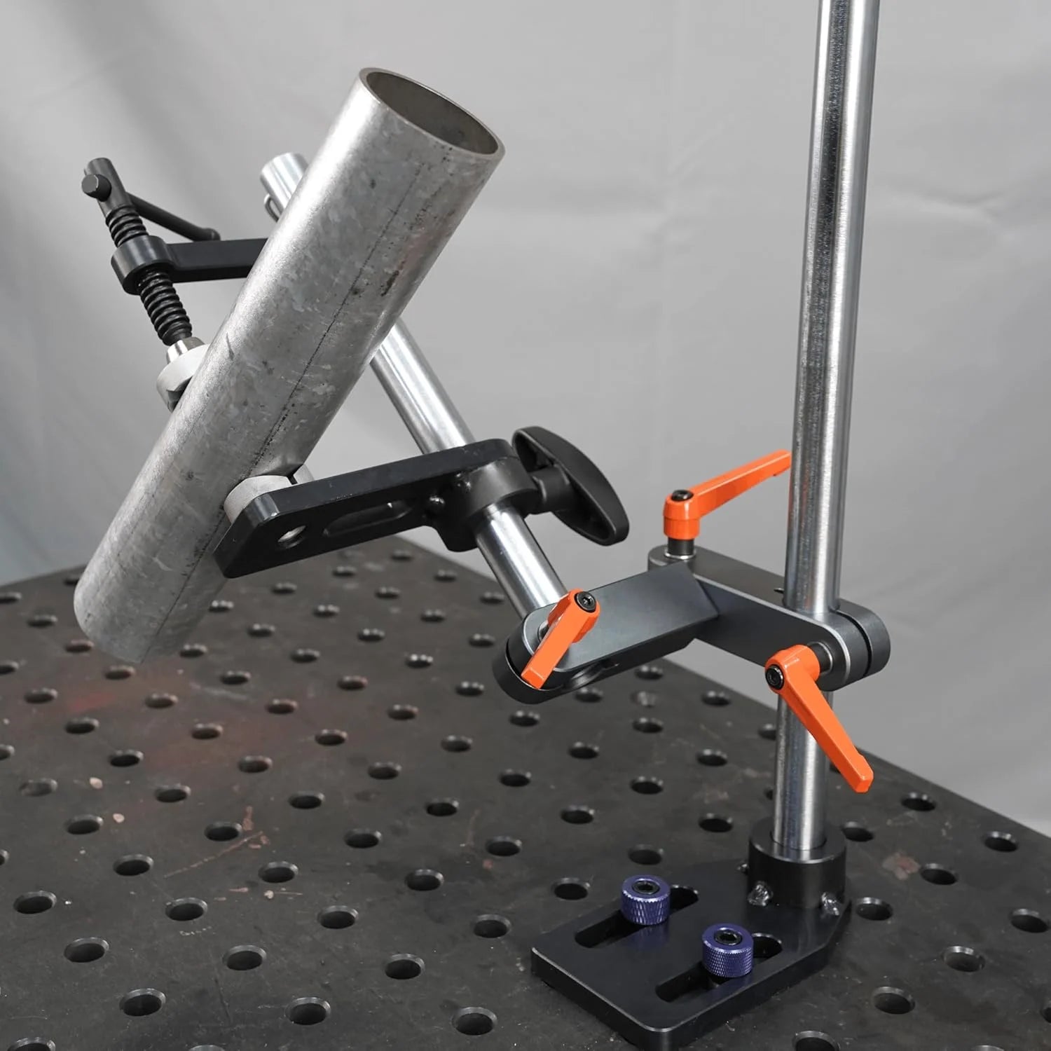 Precision Positioning Clamp 500 mm, Height / Angle Adjustable