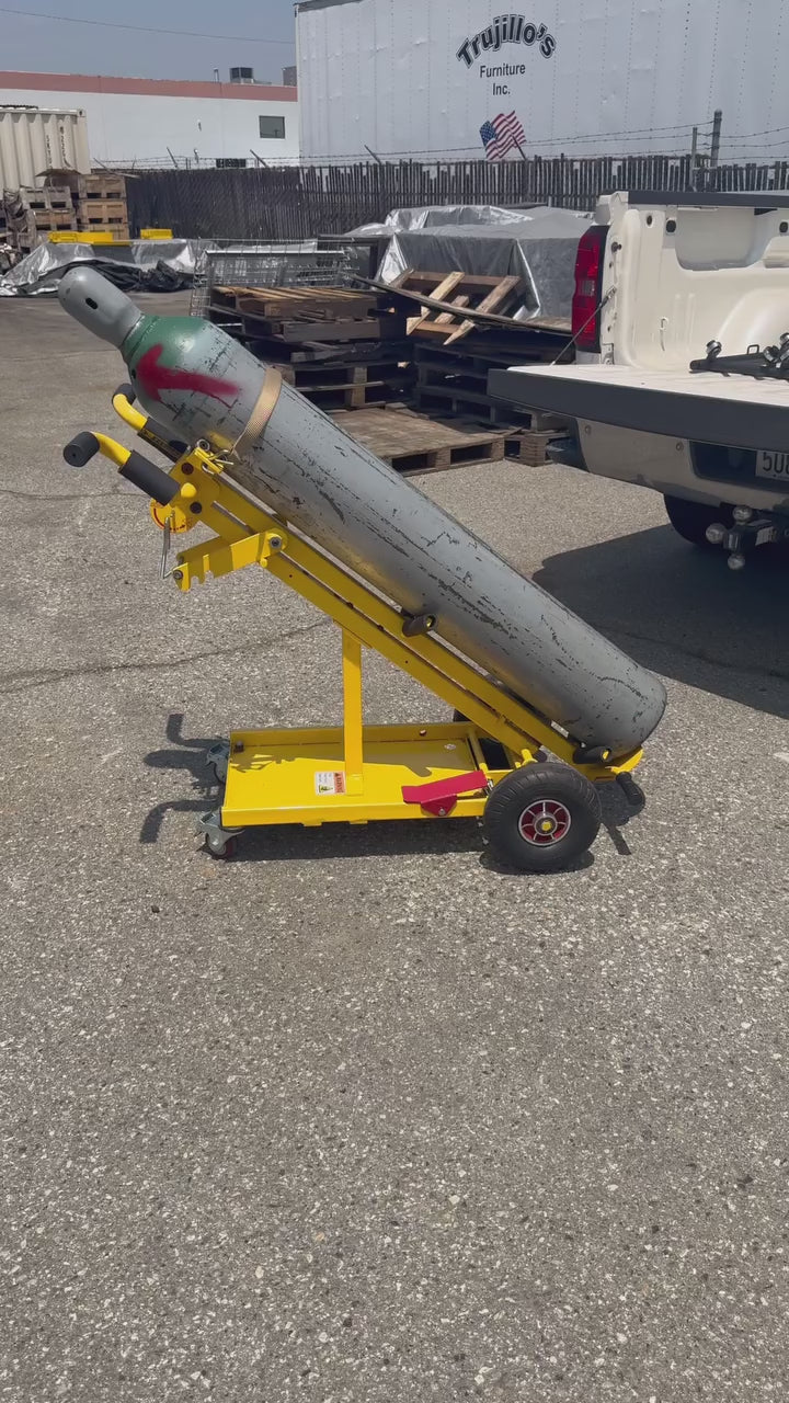 Load video: Cylinder Loading Cart