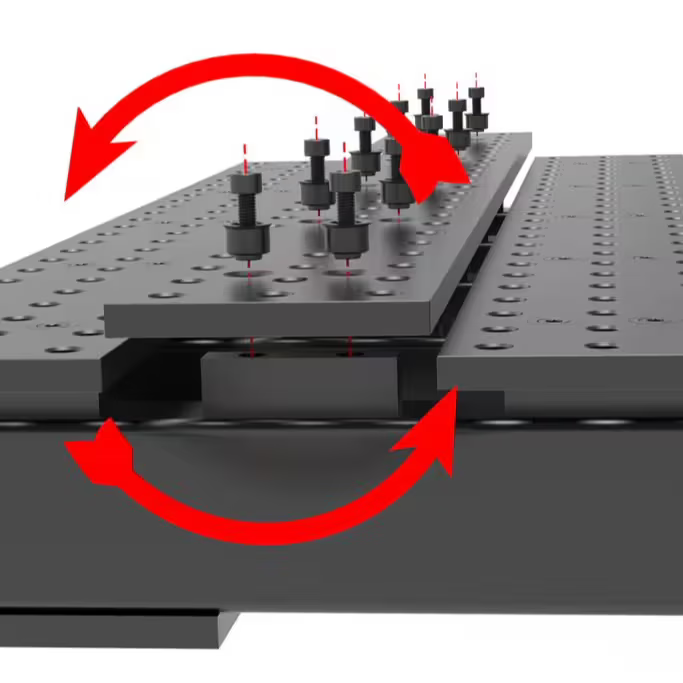 MAX Welding Table, 2550x1250 mm, Nitrided (16 mm System) [Demo Deal]