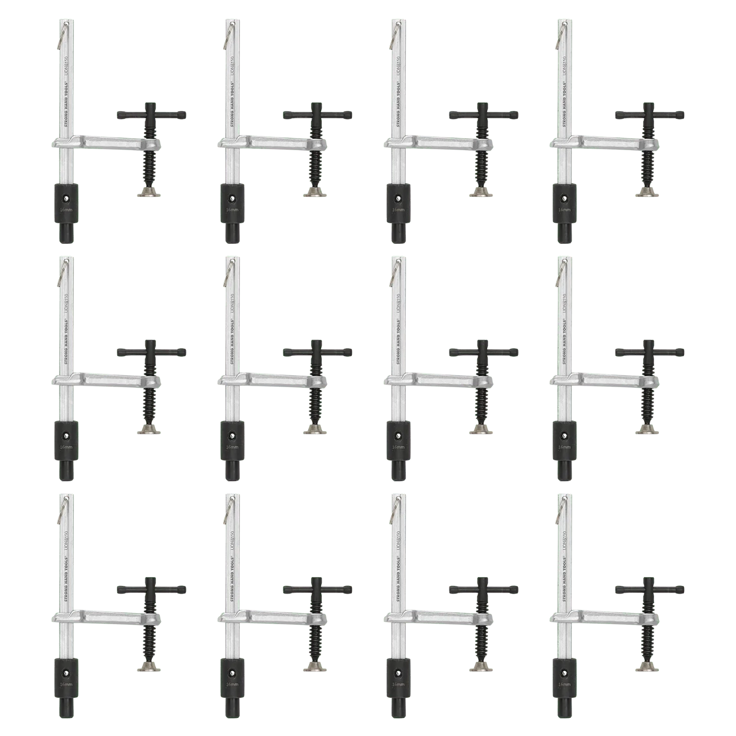 12-pc Inserta Clamp Pack, Fit 16 mm Holes