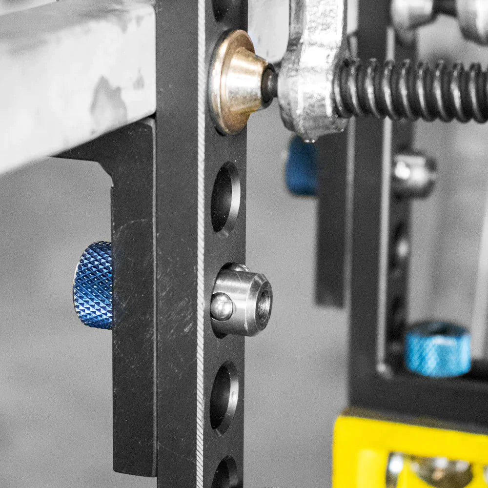 Adjustable ball lock bolt join two right angle bracket together