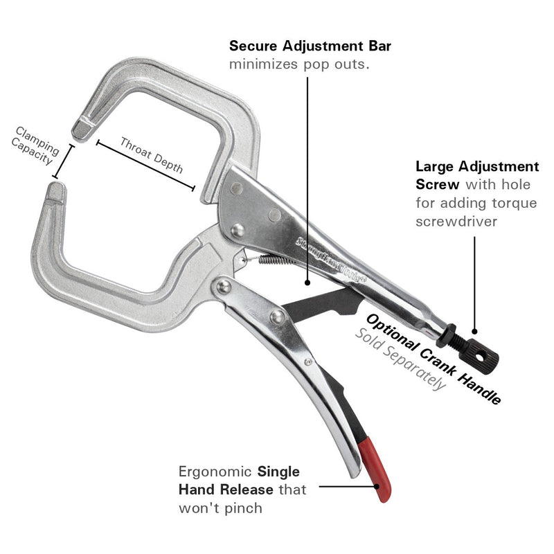 Load image into Gallery viewer, Locking C-Clamps
