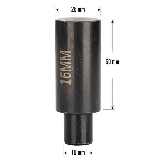 4-tlg. Anschlagsatz, passend für 16 mm Löcher