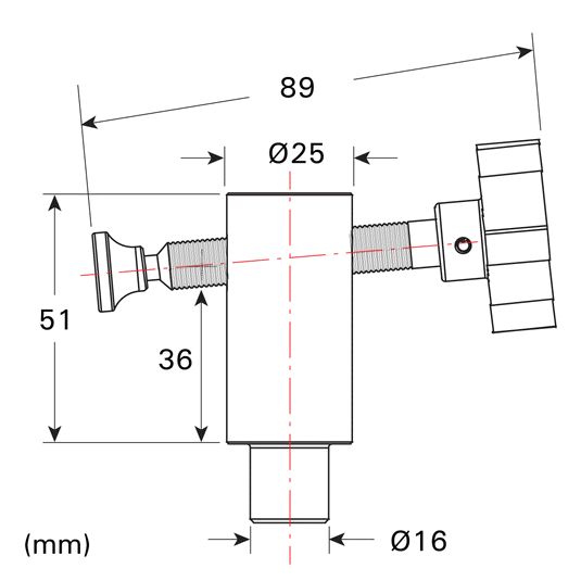 4-pc Side Clamp Pack, Fit 16 mm Holes