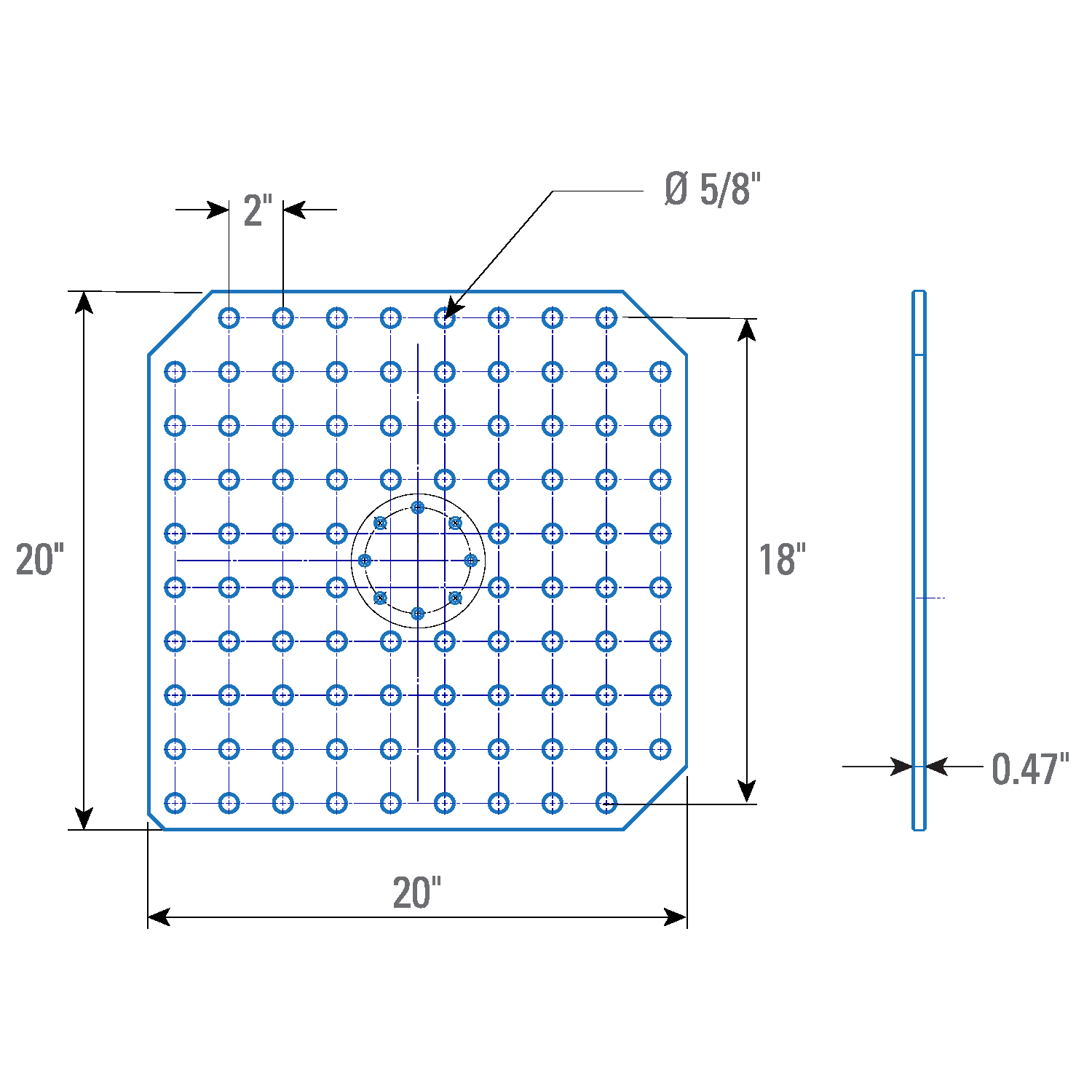 Otočné stoly pro vozík Rhino Cart