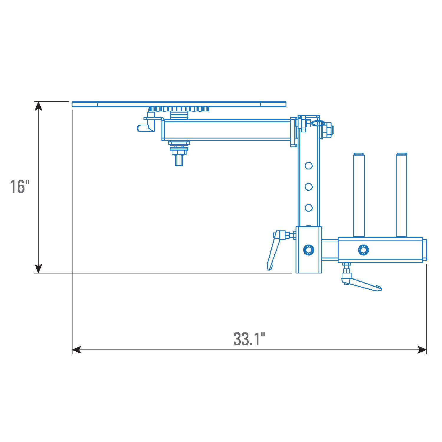 Otočné stoly pro vozík Rhino Cart