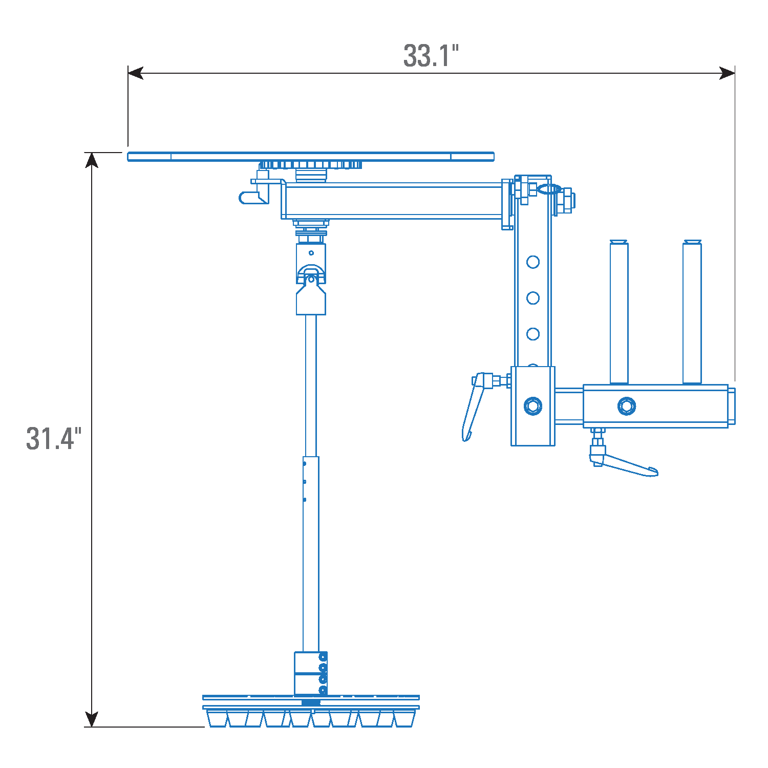 Otočné stoly pro vozík Rhino Cart