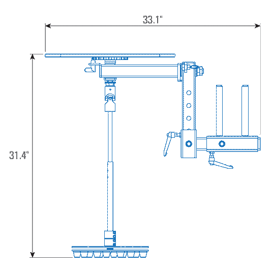 Turntables for Rhino Cart