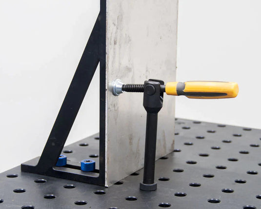 Schwenkbare T-Pfostenklemme, passend für 16-mm-Bohrungen