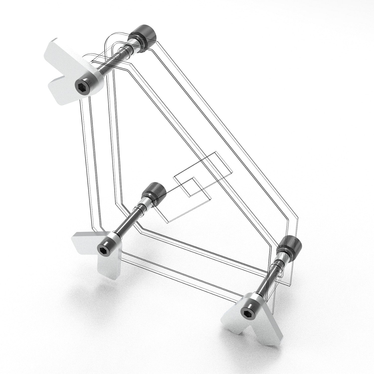 Záložky pro magnety MSA (balení po 3 kusech)