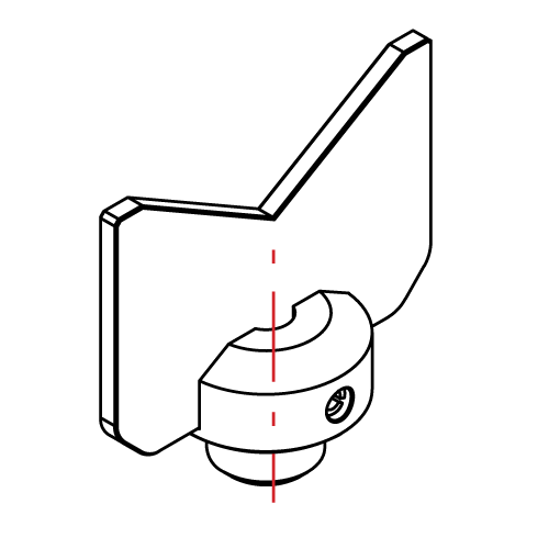 Bend Rests, Fit 16 mm Holes