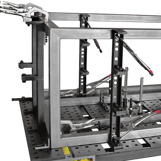 Economy Stop & Clamping Squares, 16 mm Holes