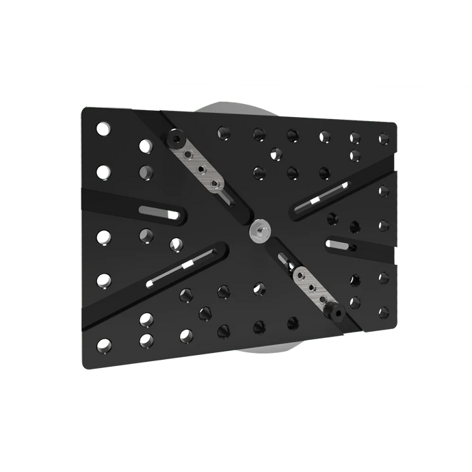 Universal-Flanschklemmplatte, 16 mm Bohrungen