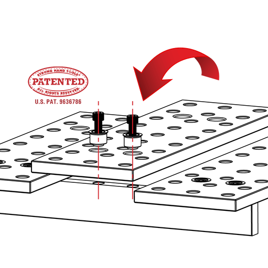 Umkehrbare Tischplatten, für MAX Schlitztische