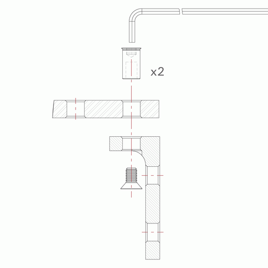 Side Brackets, 16 mm Holes