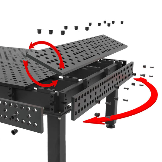 Alpha 28 Self-locating Plate System for Top and Side Plates